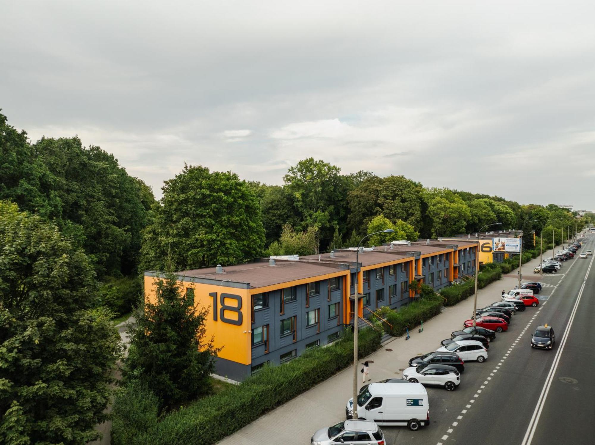The Park Suites Varšava Exteriér fotografie