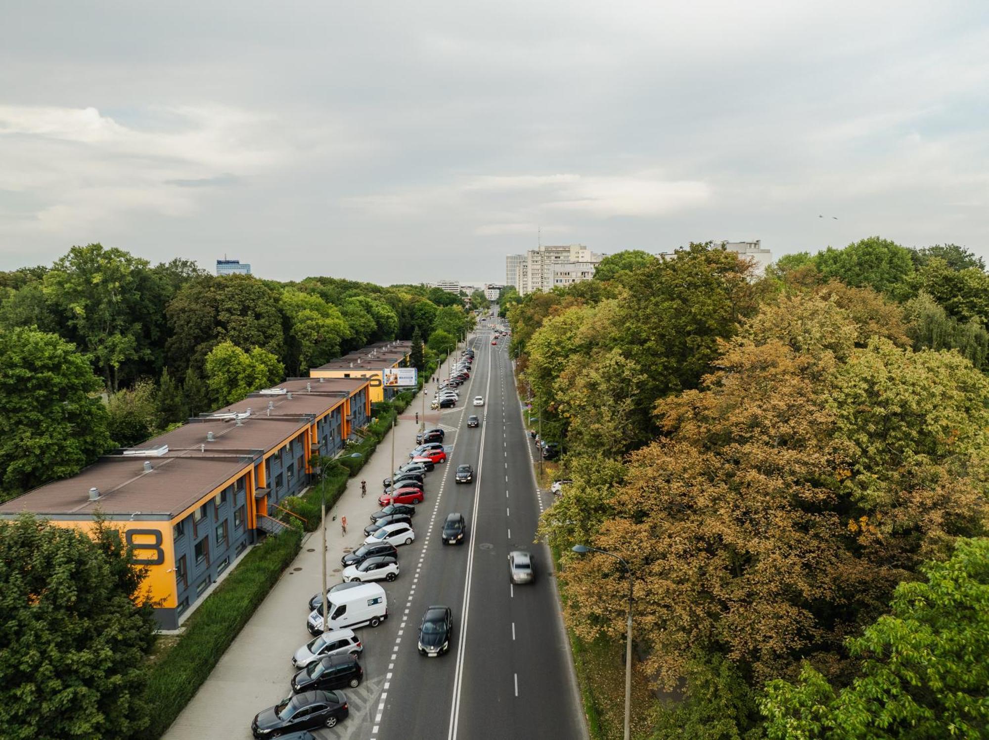 The Park Suites Varšava Exteriér fotografie